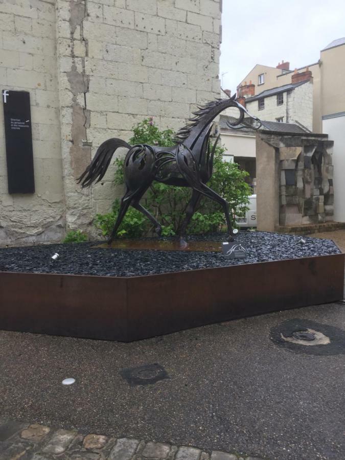 Le Petit Lecoy Apartment Saumur Bagian luar foto